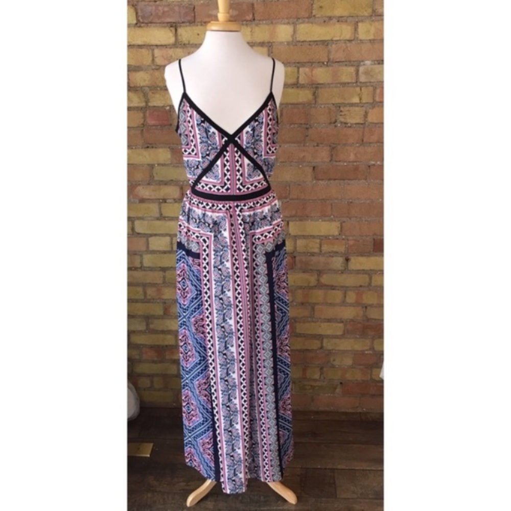 ASOS {Oasis} Geometric Tribal Maxi Dress